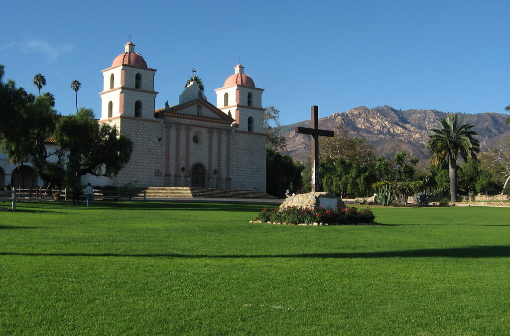 Where is the Santa Barbara Mission Located?