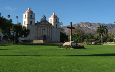 Where is the Santa Barbara Mission Located?